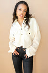 mode, oakleigh sherpa/twill jacket