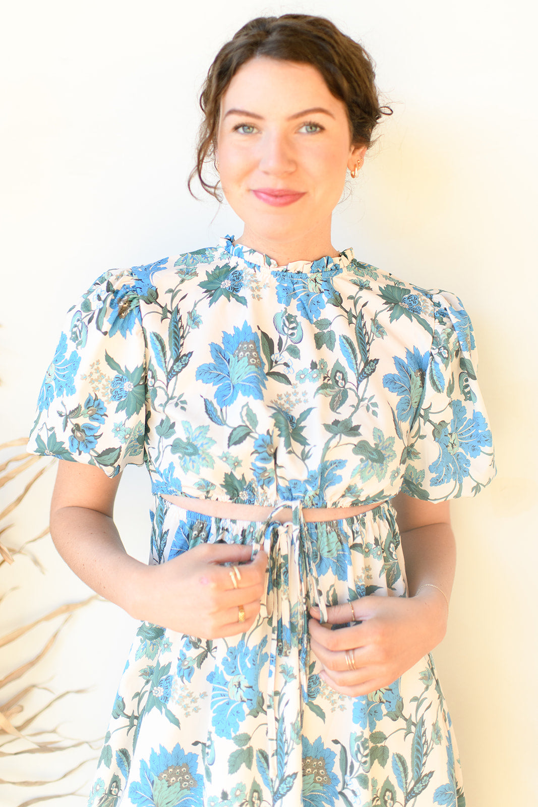 mode, royal blue maxi dress