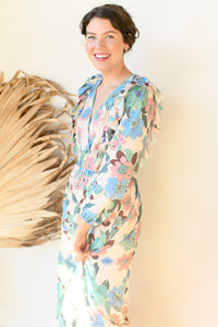 mode, faye floral dress