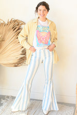 mode, on the edge striped flares