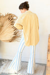 mode, on the edge striped flares