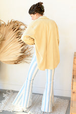 mode, on the edge striped flares