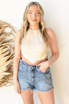 cloudy dream halter top
