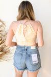 cloudy dream halter top