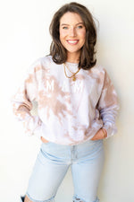 mode, mama tie-dye sweatshirt