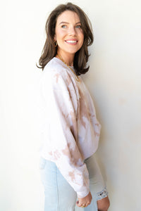 mode, mama tie-dye sweatshirt
