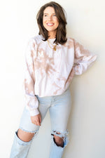 mode, mama tie-dye sweatshirt
