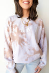 mode, mama tie-dye sweatshirt