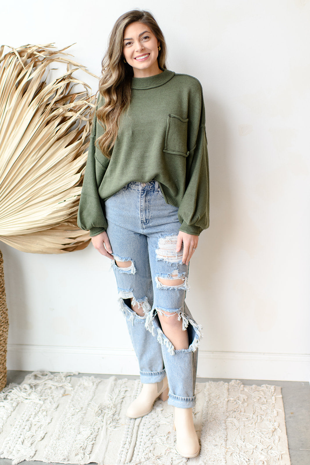 mode, yes, please sweater
