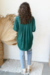 mode, satin boxy tunic top