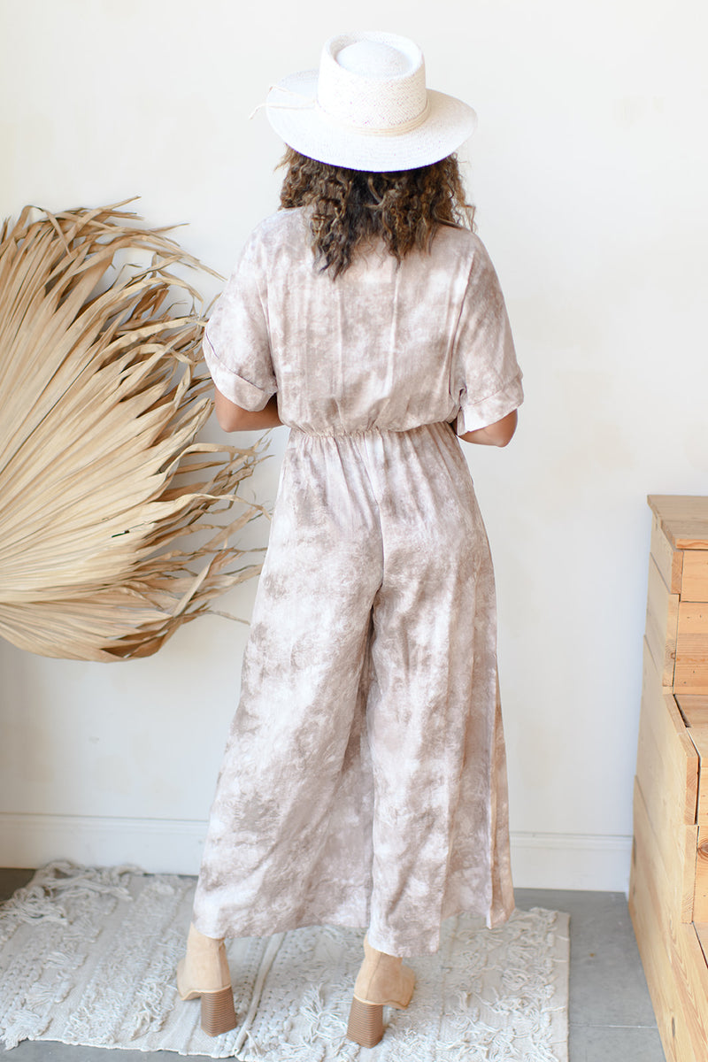 tie dye jumpsuit