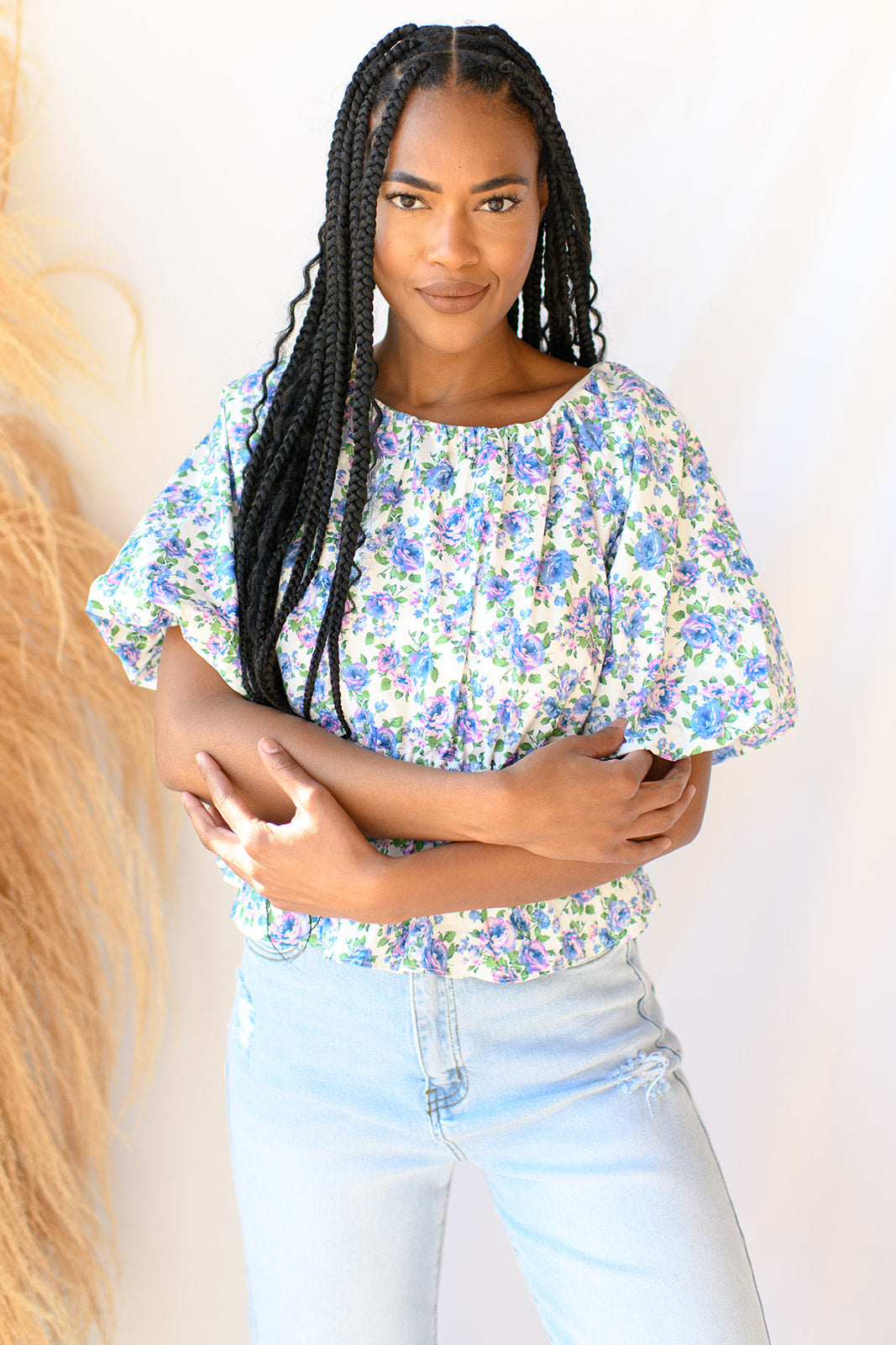 mode, reese floral top