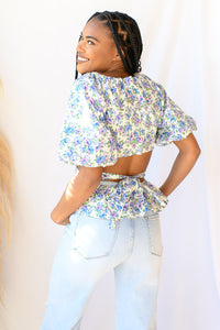 mode, reese floral top