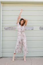 tie dye jumpsuit