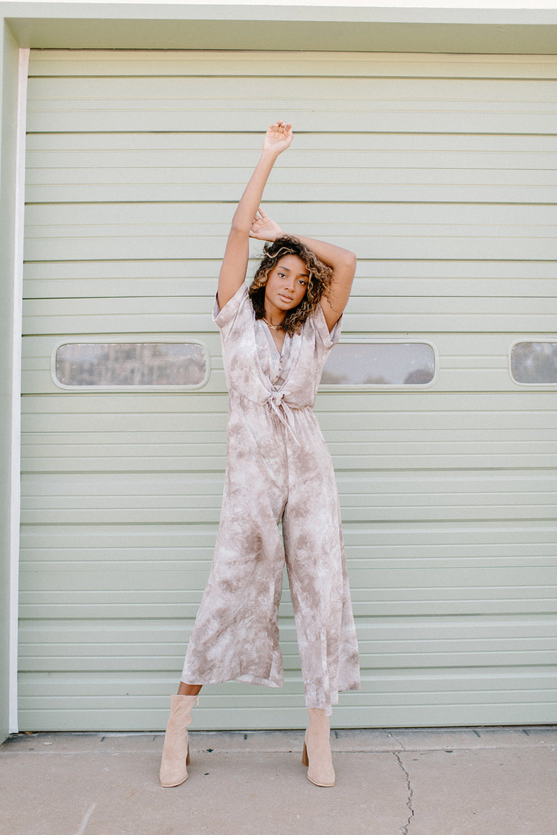 tie dye jumpsuit