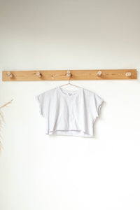 mode, bff cropped tee