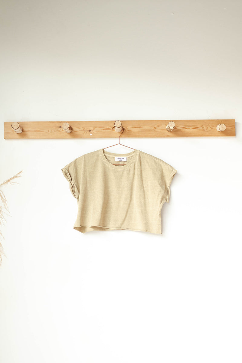 mode, bff cropped tee