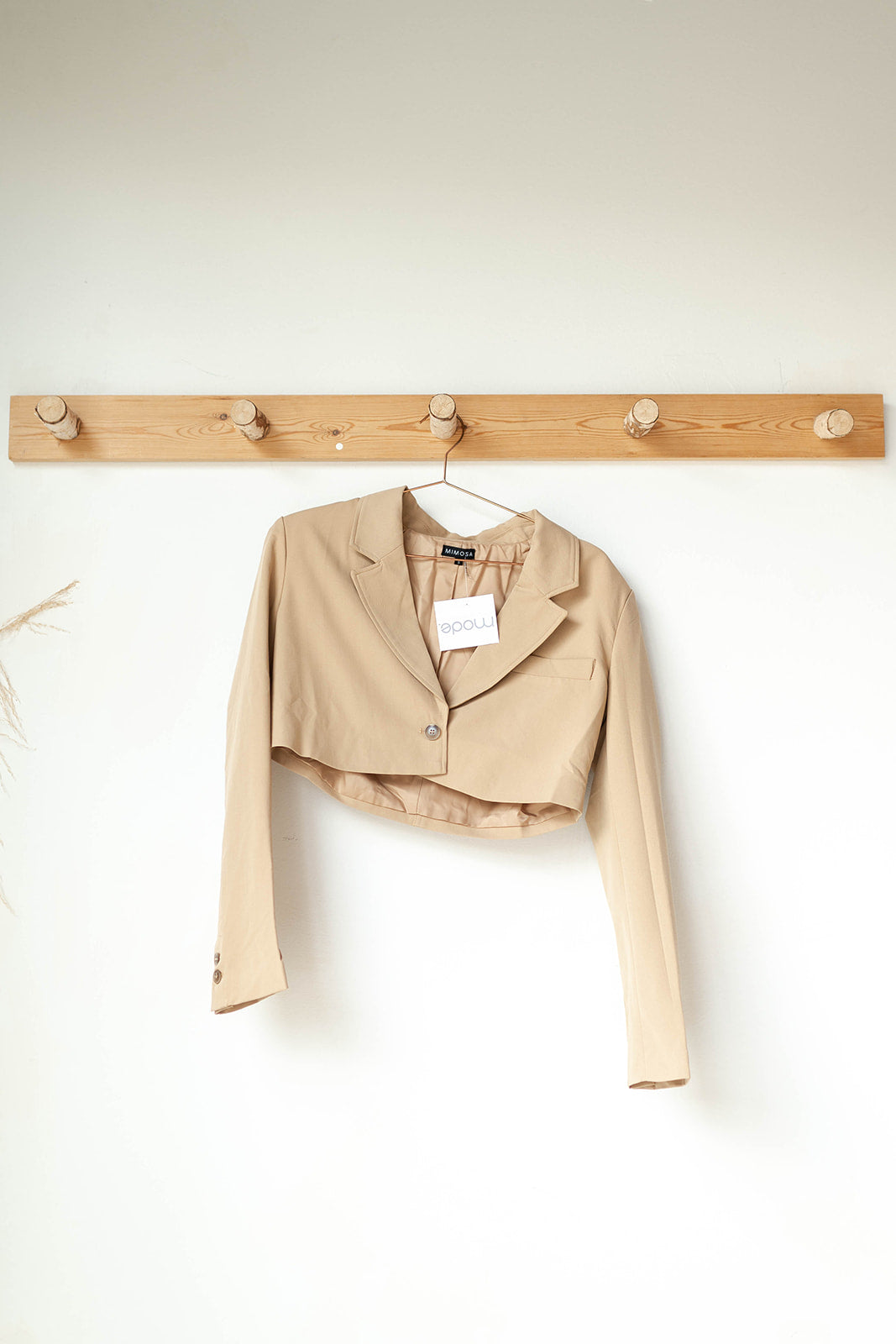 mode, chic + edgy crop jacket