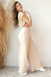 mode, wide leg sweat pants