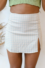 mode, on my way plaid skirt