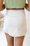 mode, on my way plaid skirt