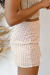 mode, on my way plaid skirt