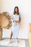 mode, the Becca satin shirt