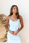 mode, into it tie back crop top