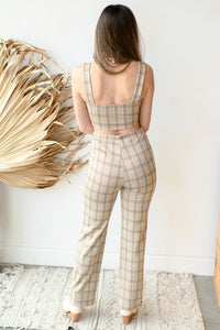 mode, aria plaid pants