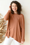 mode, rib hachi oversize top