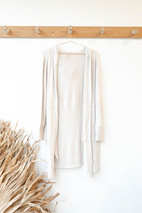 mode, jessie hooded cardigan