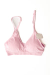 mode, seamless v-neck bra