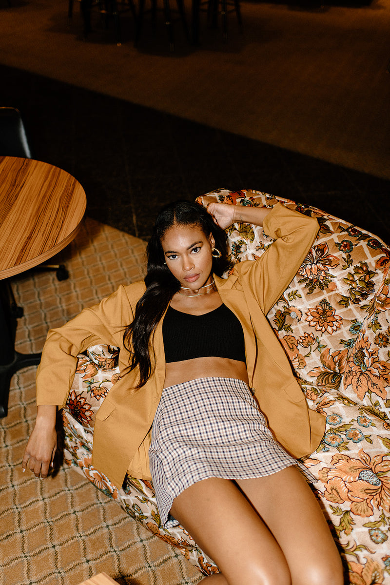 mode, on my way plaid skirt