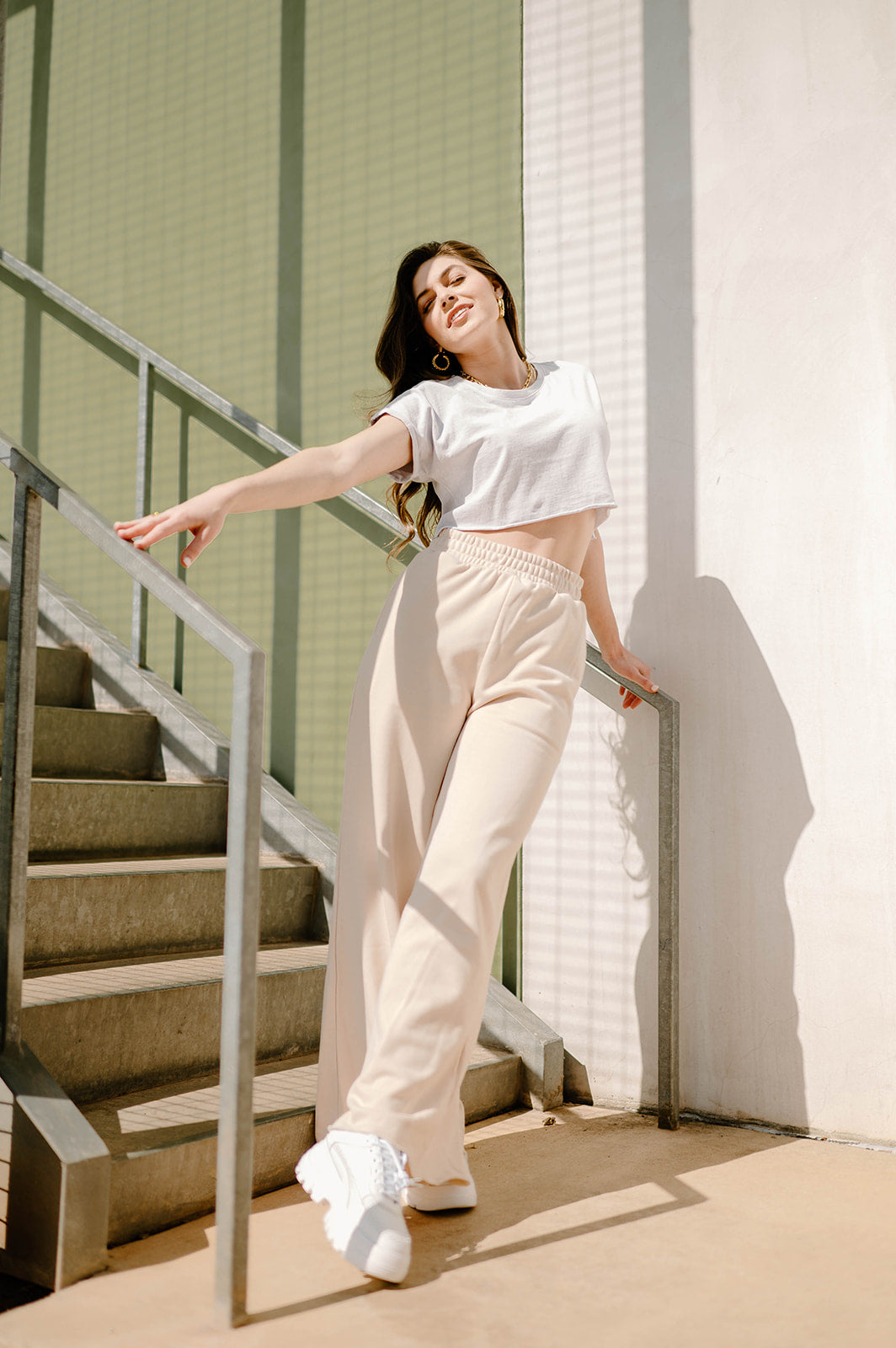 mode, bff cropped tee