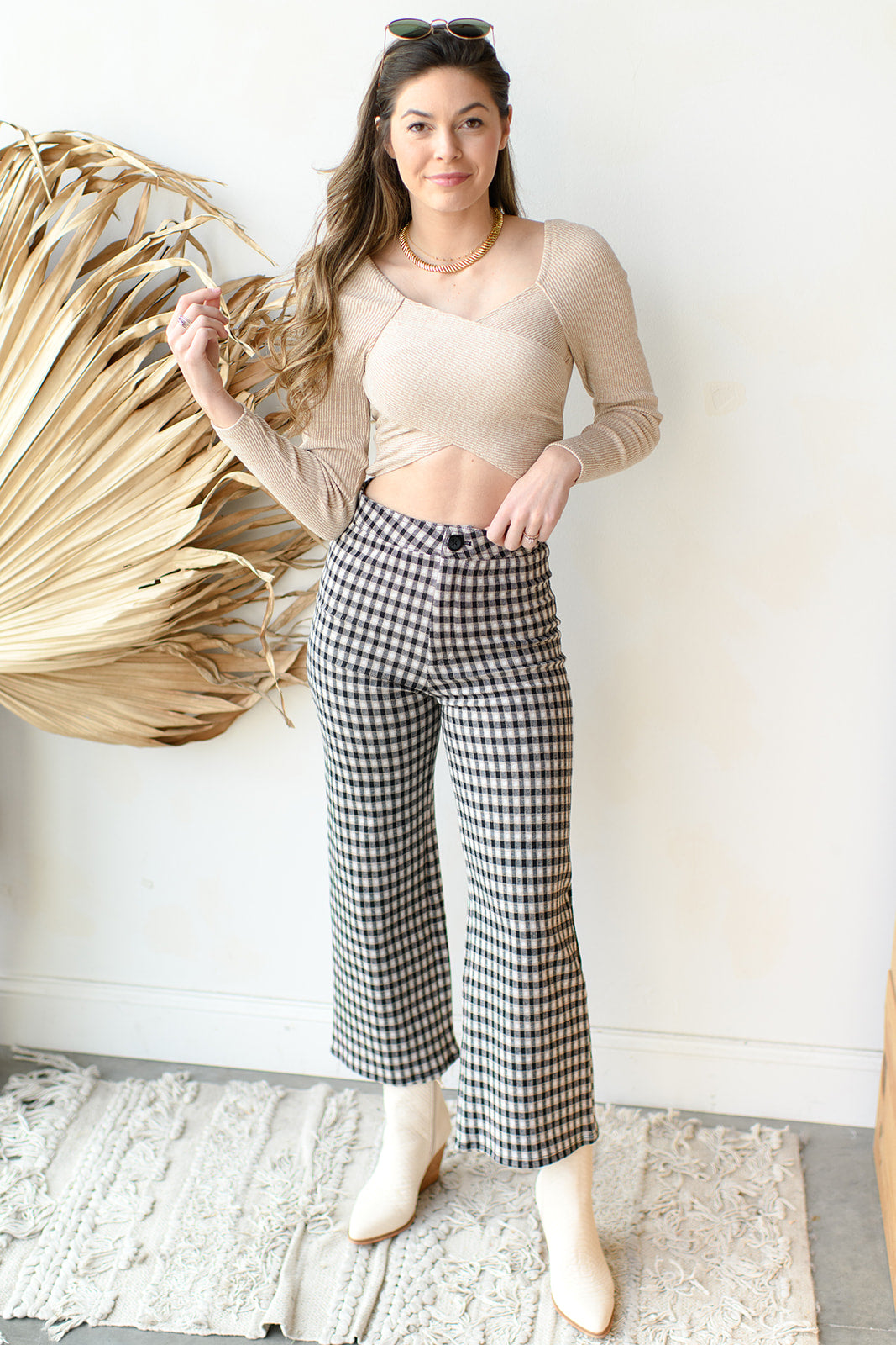 mode, evie knit top