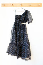 mode, aya cut out midi dress
