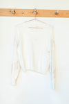 mode, iris tassel sweater
