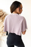 mode, waffled crop tee