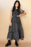 mode, aya cut out midi dress