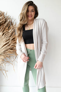mode, jessie hooded cardigan