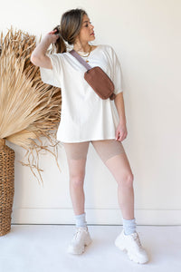 mode, micah oversized tee