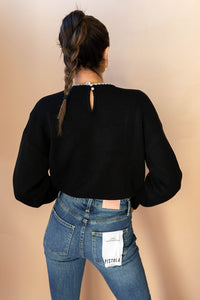 mode, carlota pearl sweater