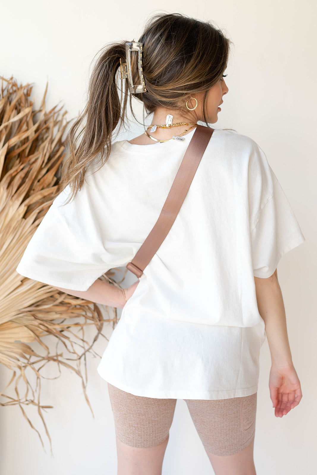 mode, micah oversized tee