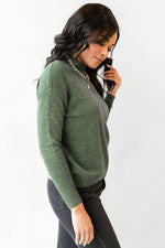 mode, miriam mock neck sweater