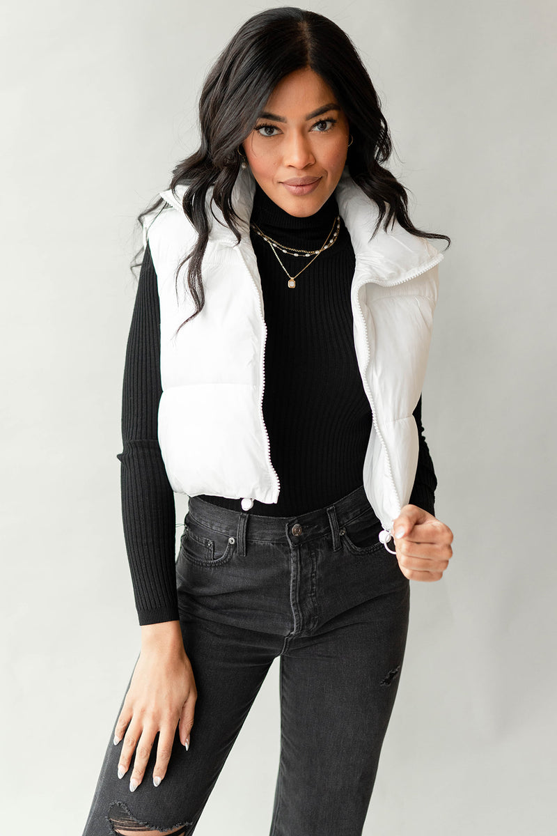 mode, loclynn puffer vest