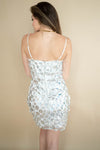 mode, disco party mini dress