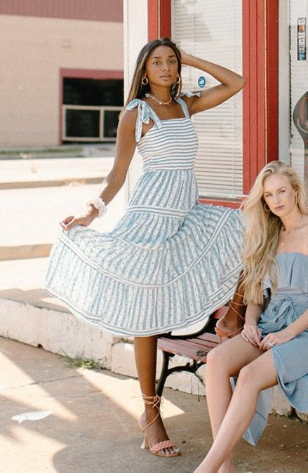 mode, summers essential dress