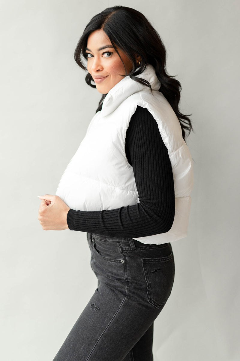 mode, loclynn puffer vest