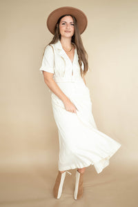 mode, danica midi shirt dress