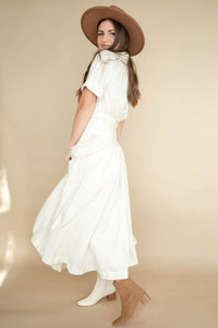 mode, danica midi shirt dress